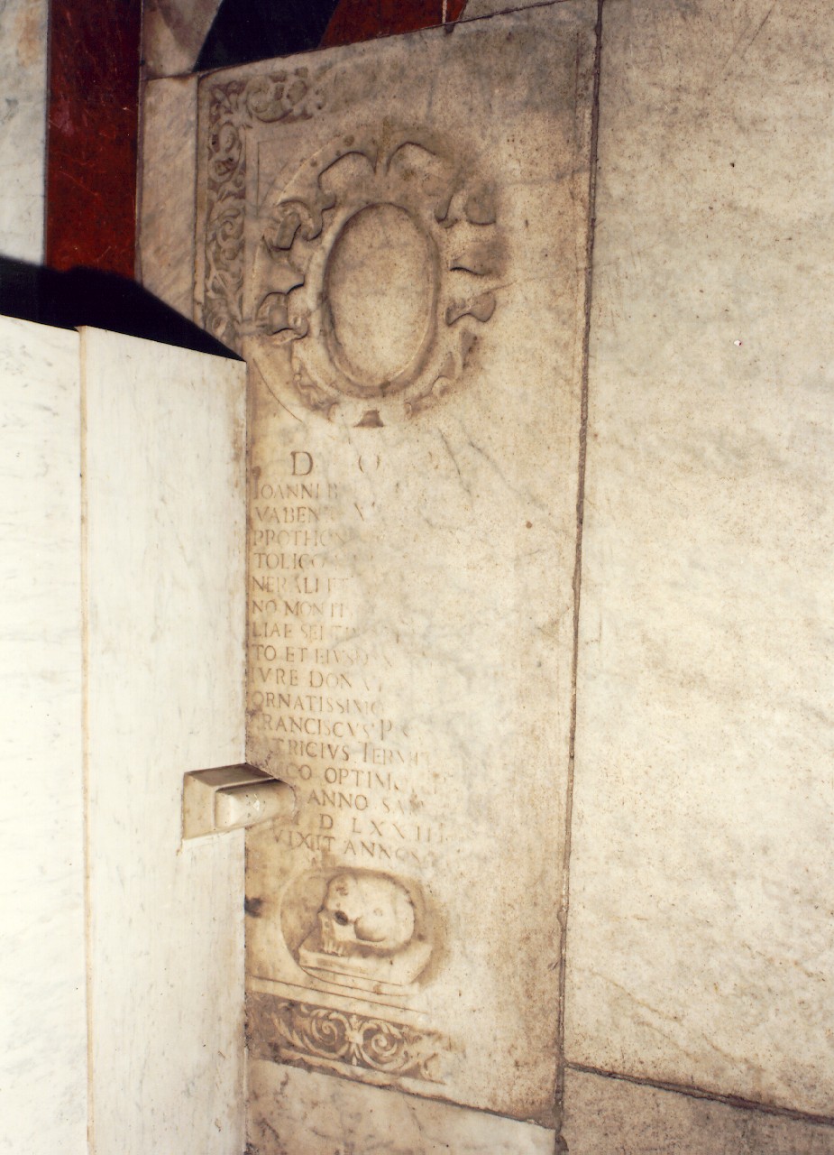 lapide - sepolcrale - ambito siciliano (sec. XVI)