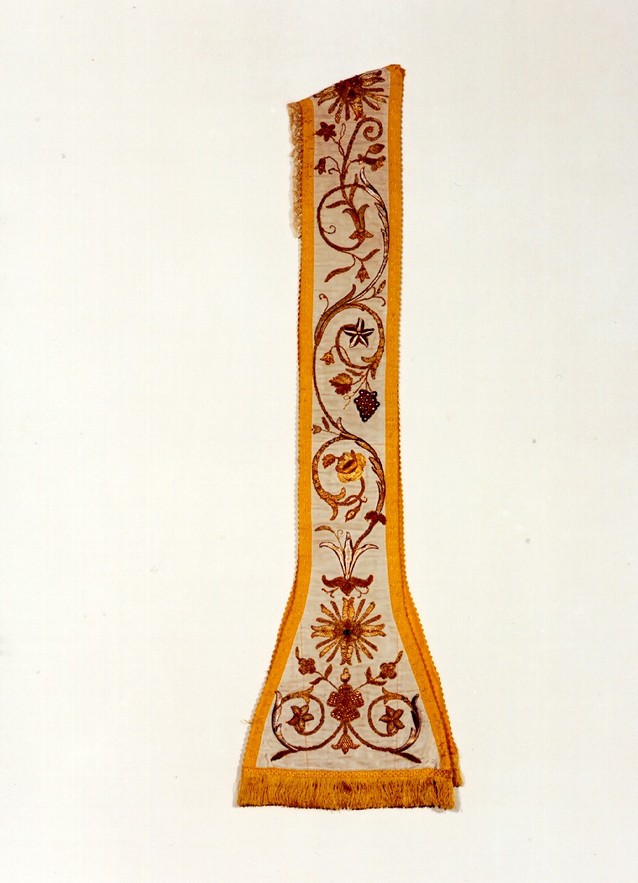 stola - manifattura siciliana (Prima metà sec. XIX, sec. XX)