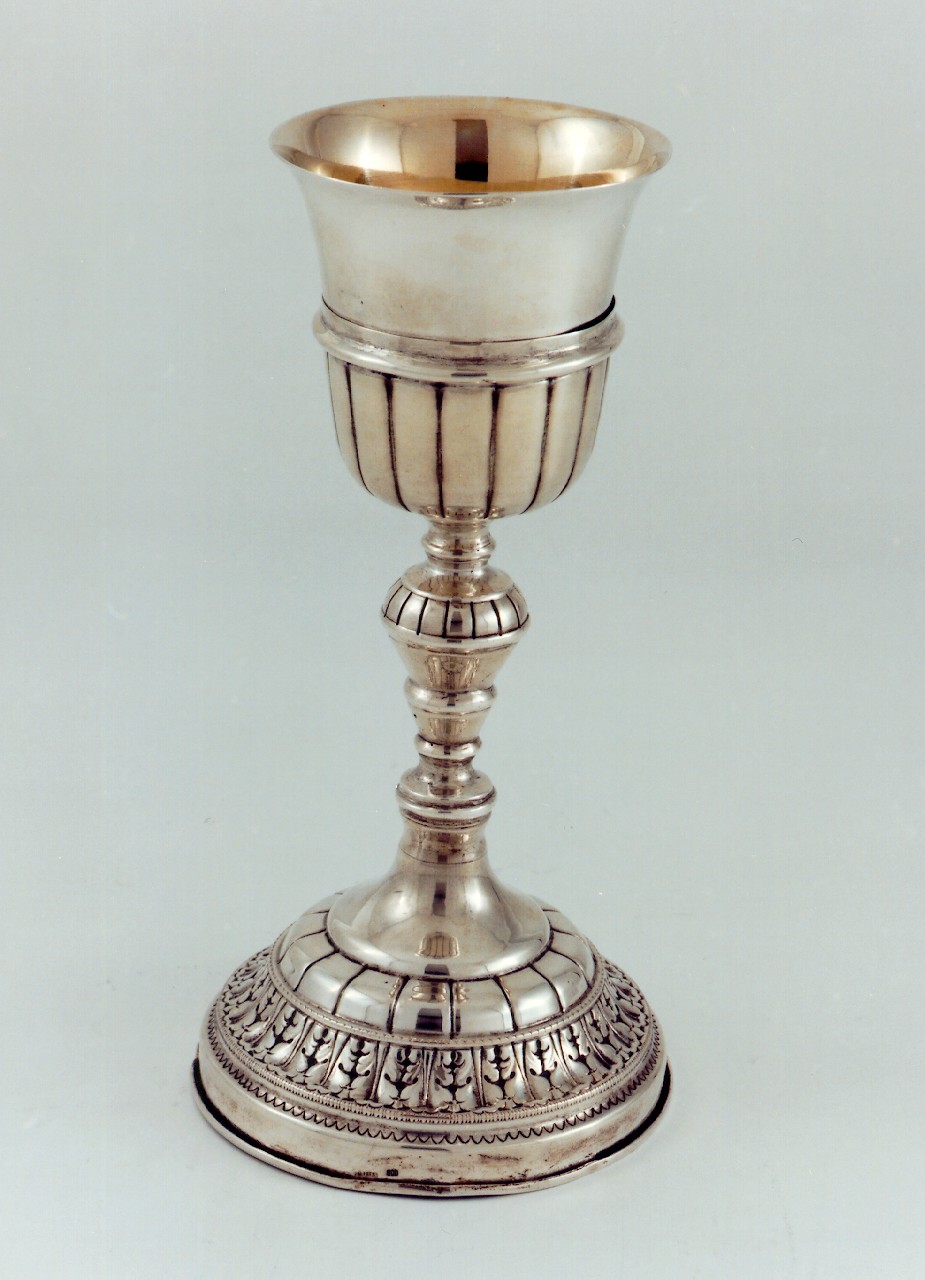 calice - bottega catanese (Fine/inizio secc. XIX/ XX)