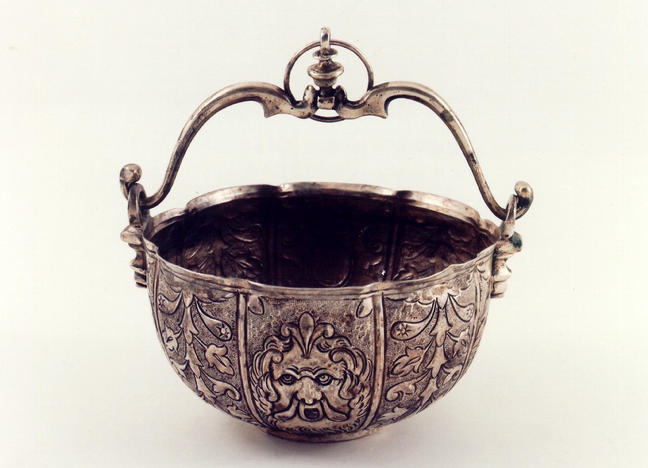 secchiello per acqua benedetta - bottega siciliana (Seconda metà sec. XVIII)