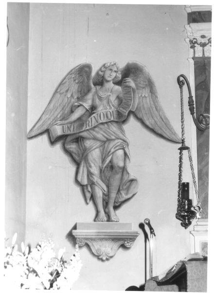 ANGELO CON CARTIGLIO (dipinto) - ambito lucchese (primo quarto sec. XX)