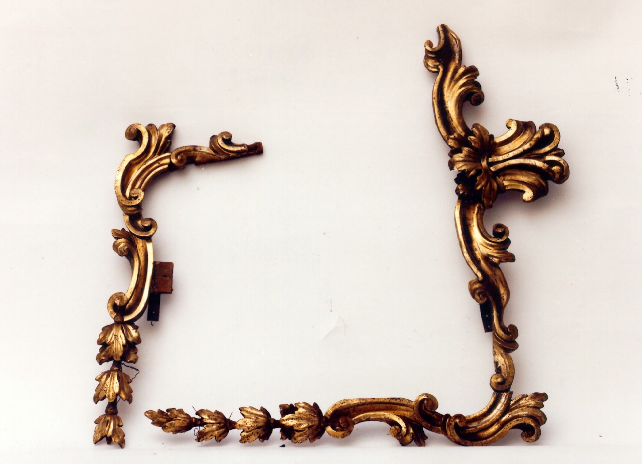 cornice, frammento - produzione siciliana (Metà sec. XVIII)