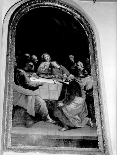 ULTIMA CENA (dipinto) - ambito lucchese (sec. XVIII)