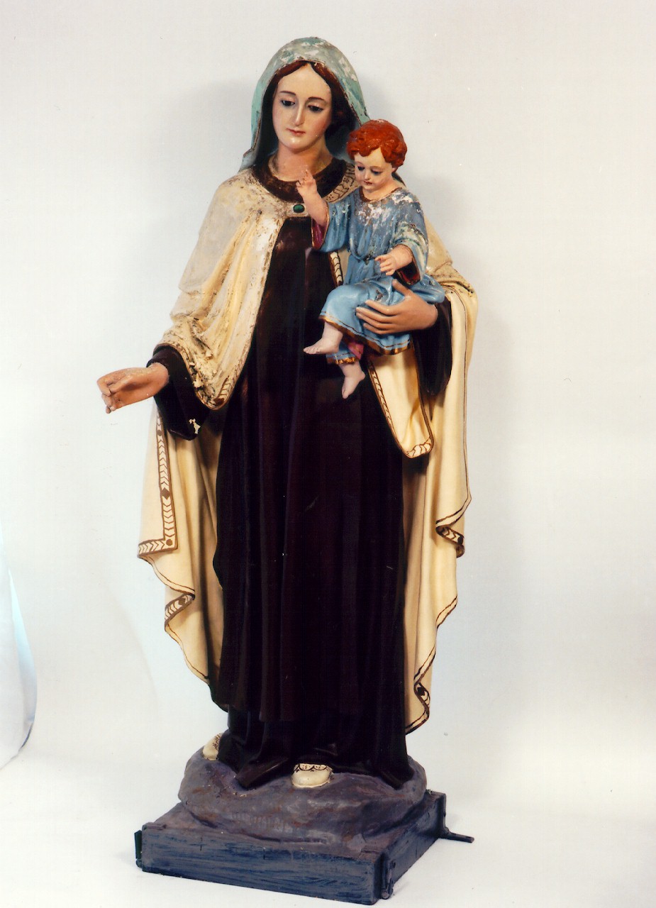 Madonna con Bambino (statua) - ambito siciliano (inizio sec. XX)