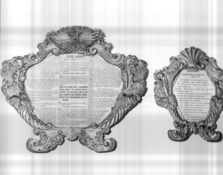 cartagloria, serie - bottega toscana (seconda metà sec. XVIII)