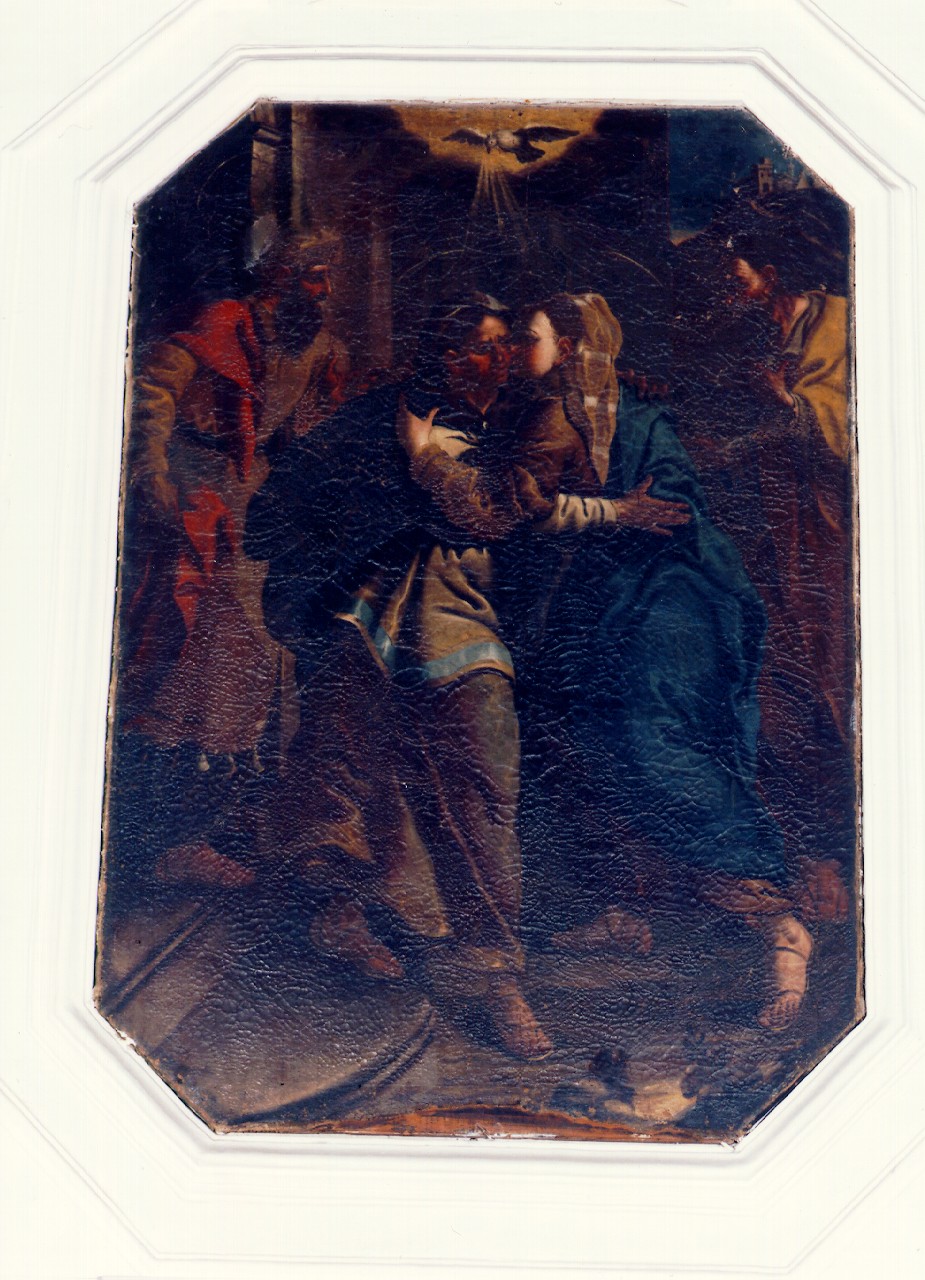 Visitazione (dipinto) - ambito siciliano (Prima metà sec. XVIII)