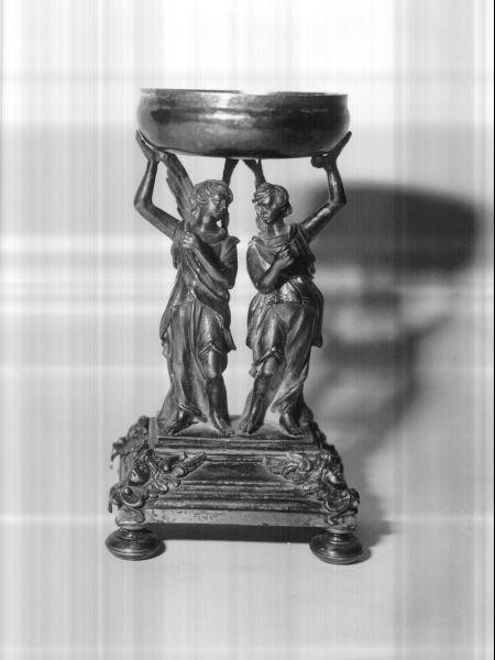 saliera battesimale - bottega toscana (prima metà sec. XIX)