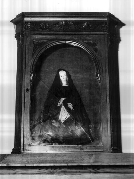 MADONNA ADDOLORATA (statua) - manifattura lucchese (seconda metà sec. XIX)