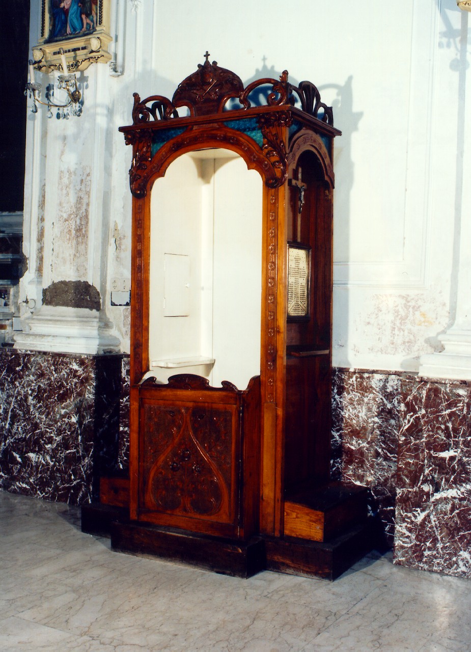 confessionale, serie - produzione siciliana (primo quarto sec. XX)