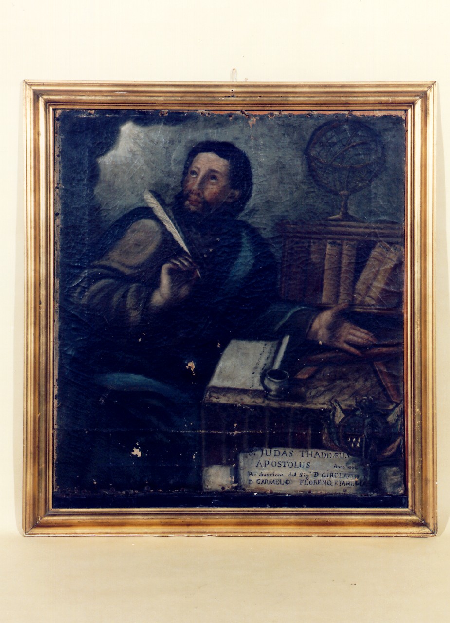 San Giuda Taddeo apostolo (dipinto) - ambito siciliano (sec. XIX)