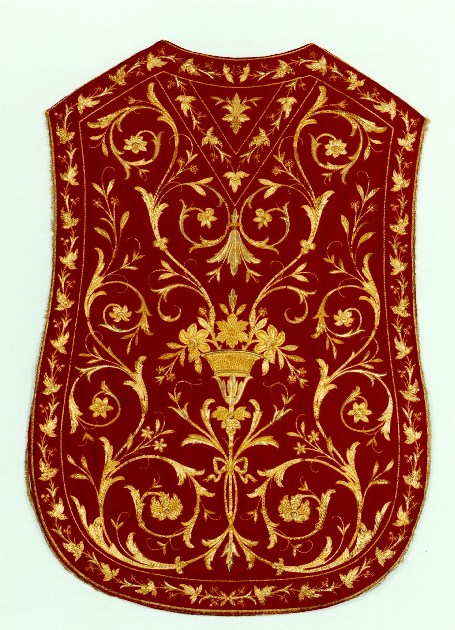 pianeta - manifattura siciliana (primo quarto sec. XX)