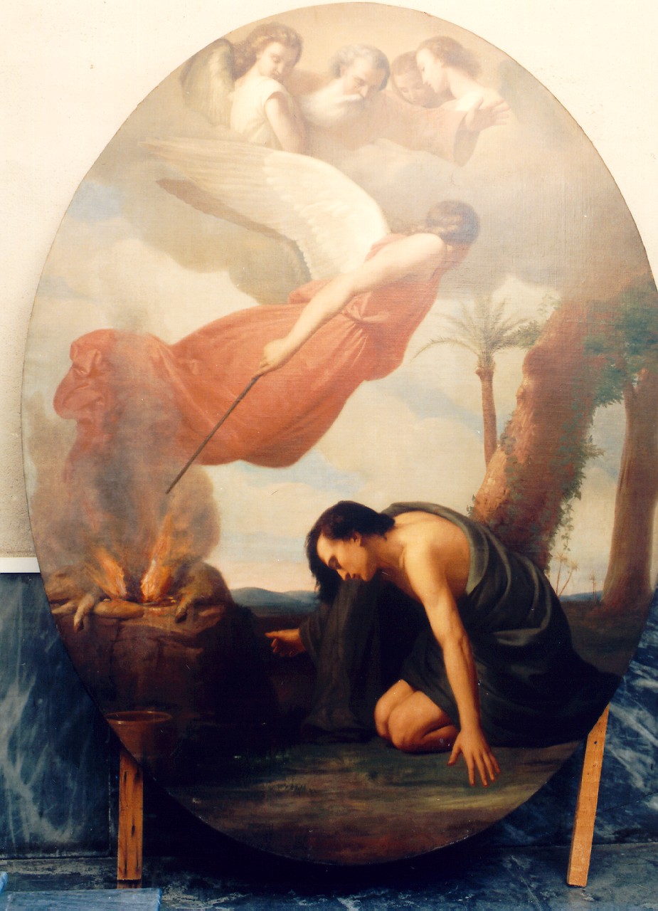 offerta di Abele (dipinto) - ambito siciliano (sec. XIX)