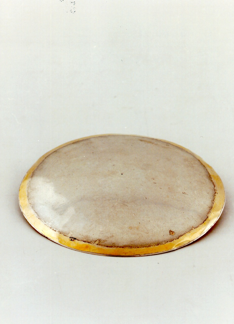 patena - bottega siciliana (ultimo quarto sec. XIX)