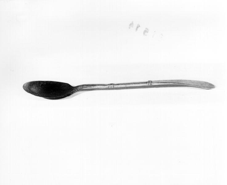 cucchiaio per incenso - bottega lucchese (metà sec. XVIII)