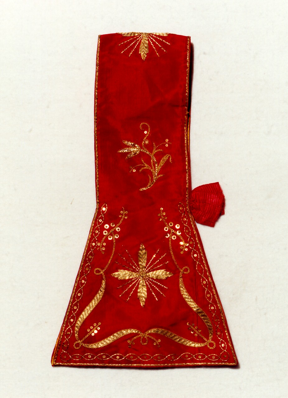 manipolo - manifattura siciliana (primo quarto sec. XX)