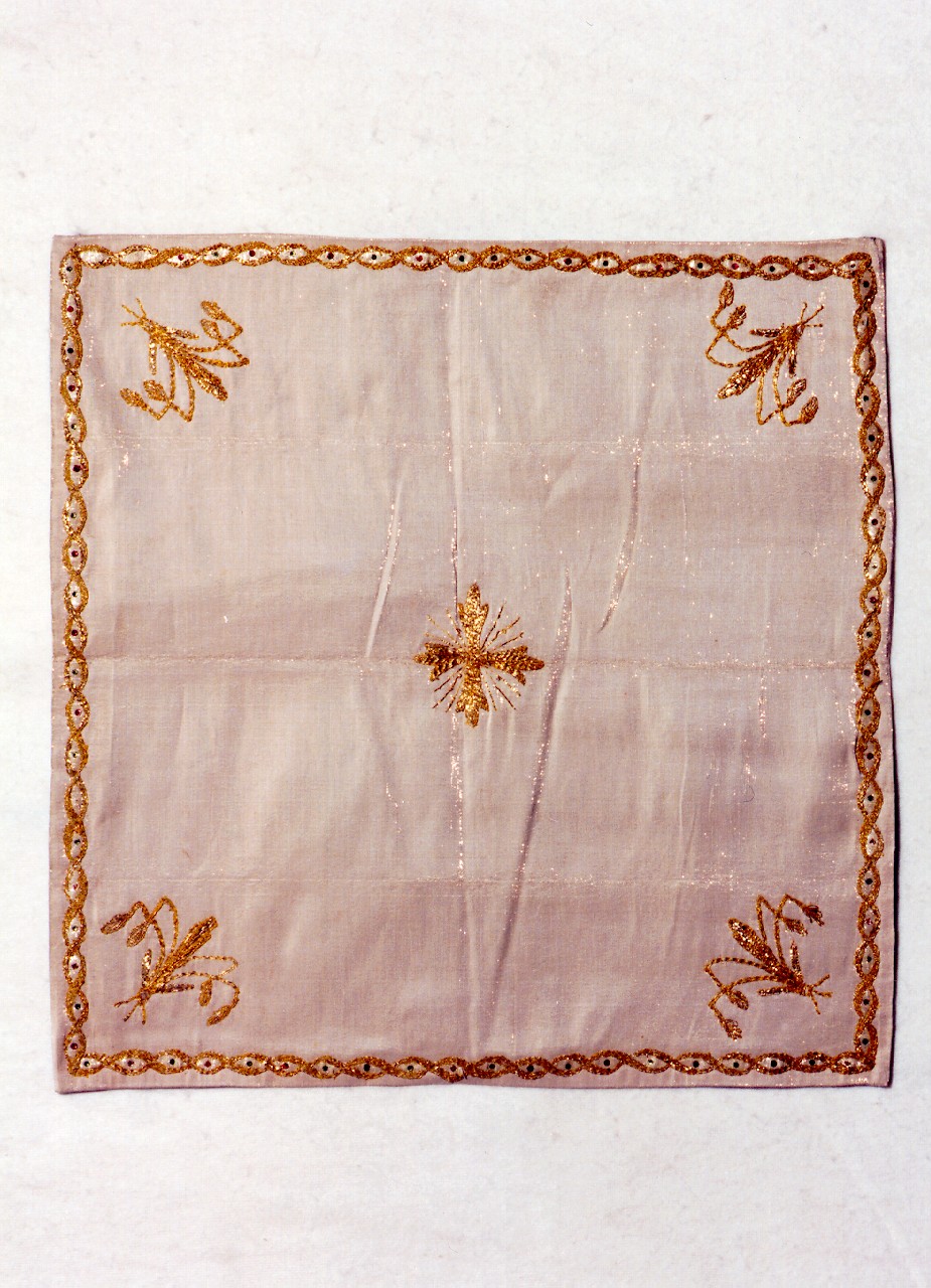 velo di calice - manifattura siciliana (Prima metà, Prima metà sec. XIX, sec. XX)