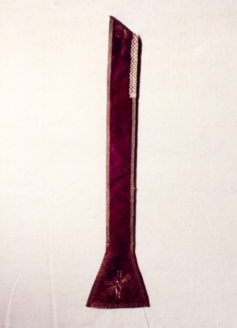 stola, serie - manifattura siciliana (Seconda metà sec. XIX)