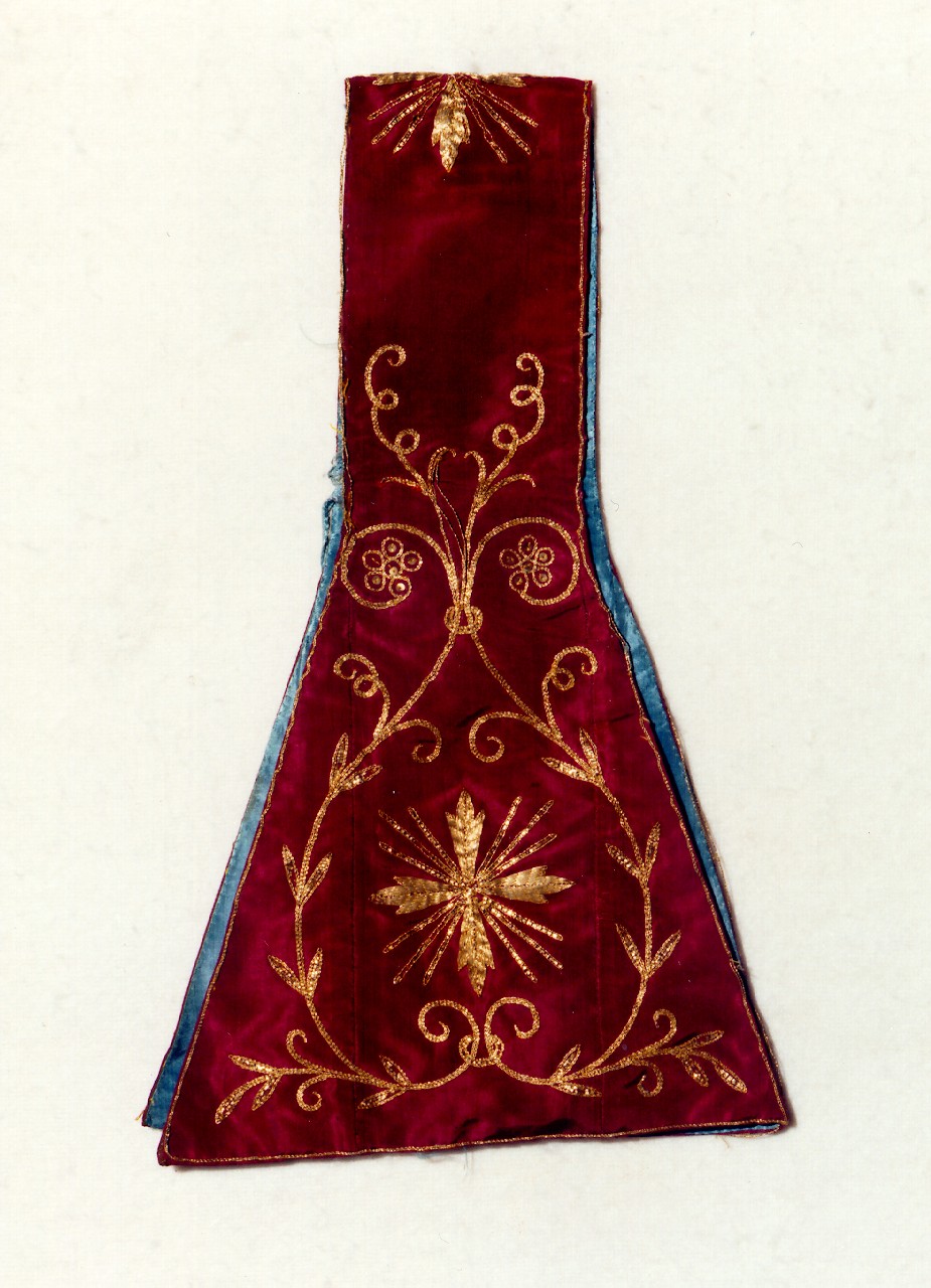 manipolo, serie - manifattura siciliana (primo quarto sec. XX)