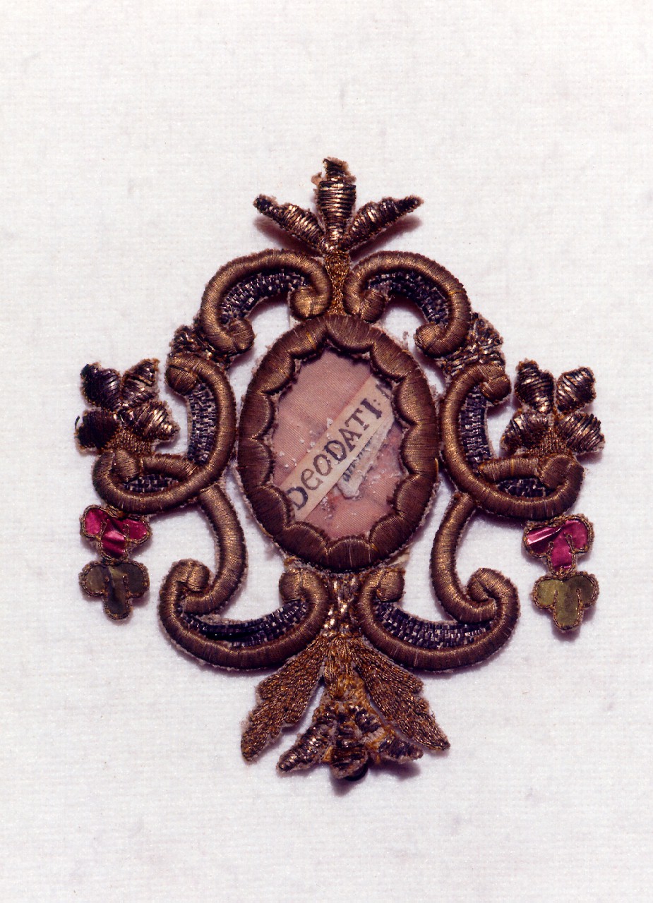 reliquiario - a capsula - manifattura siciliana (Seconda metà sec. XVIII)