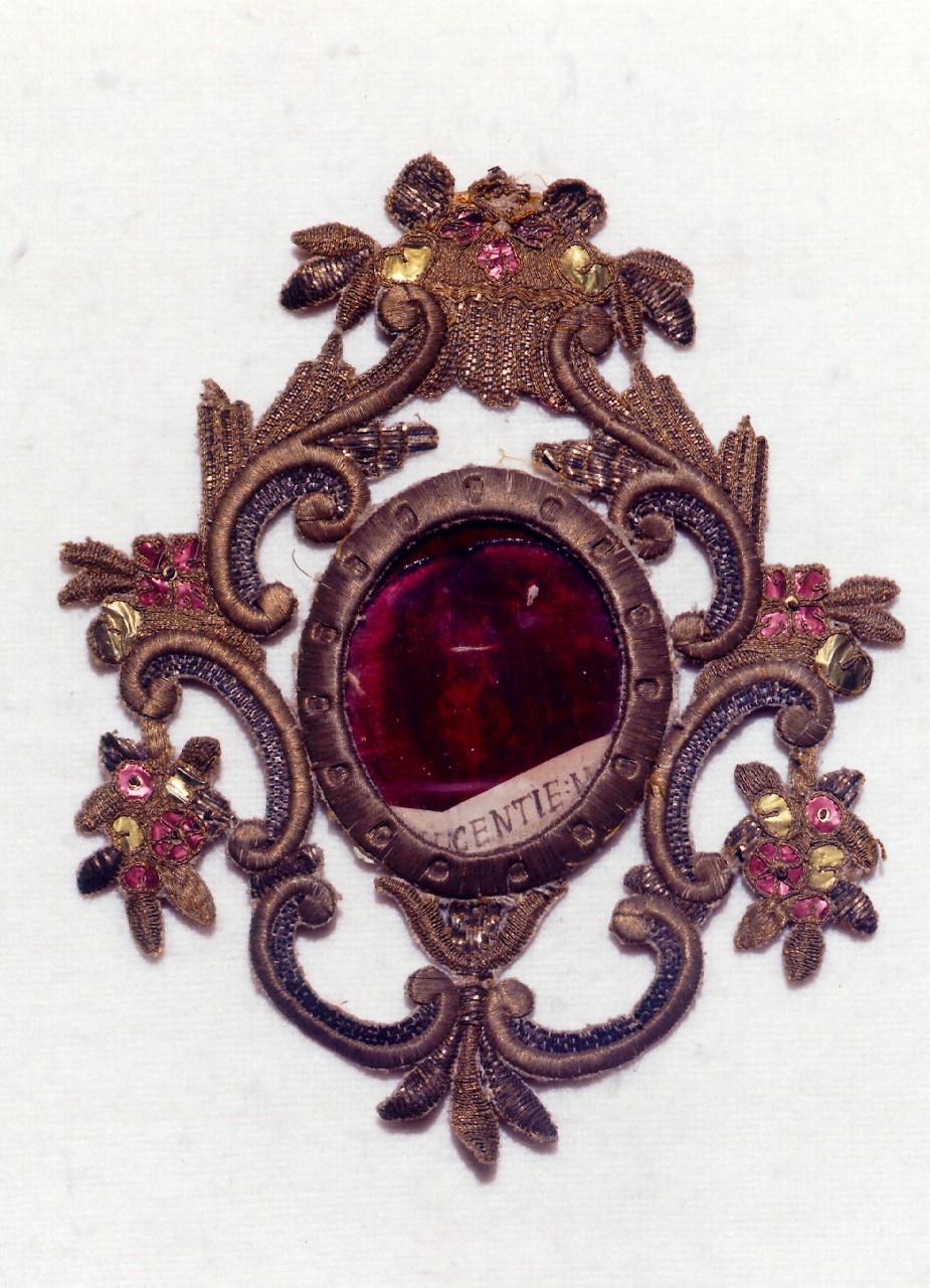 reliquiario - a capsula - manifattura siciliana (Seconda metà sec. XVIII)