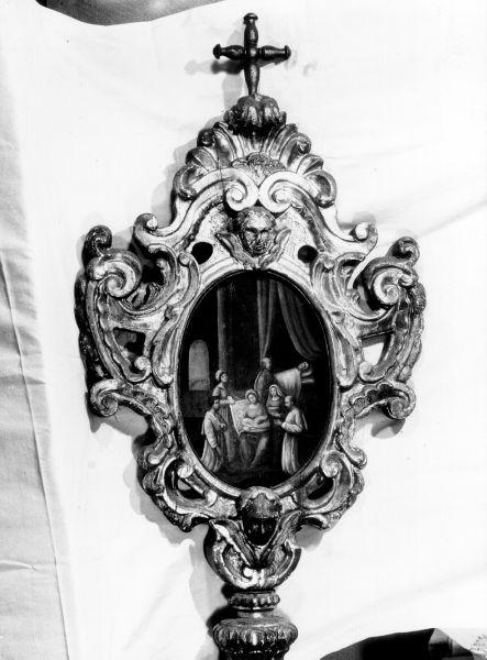 emblema di confraternita - bottega lucchese (metà sec. XVIII)