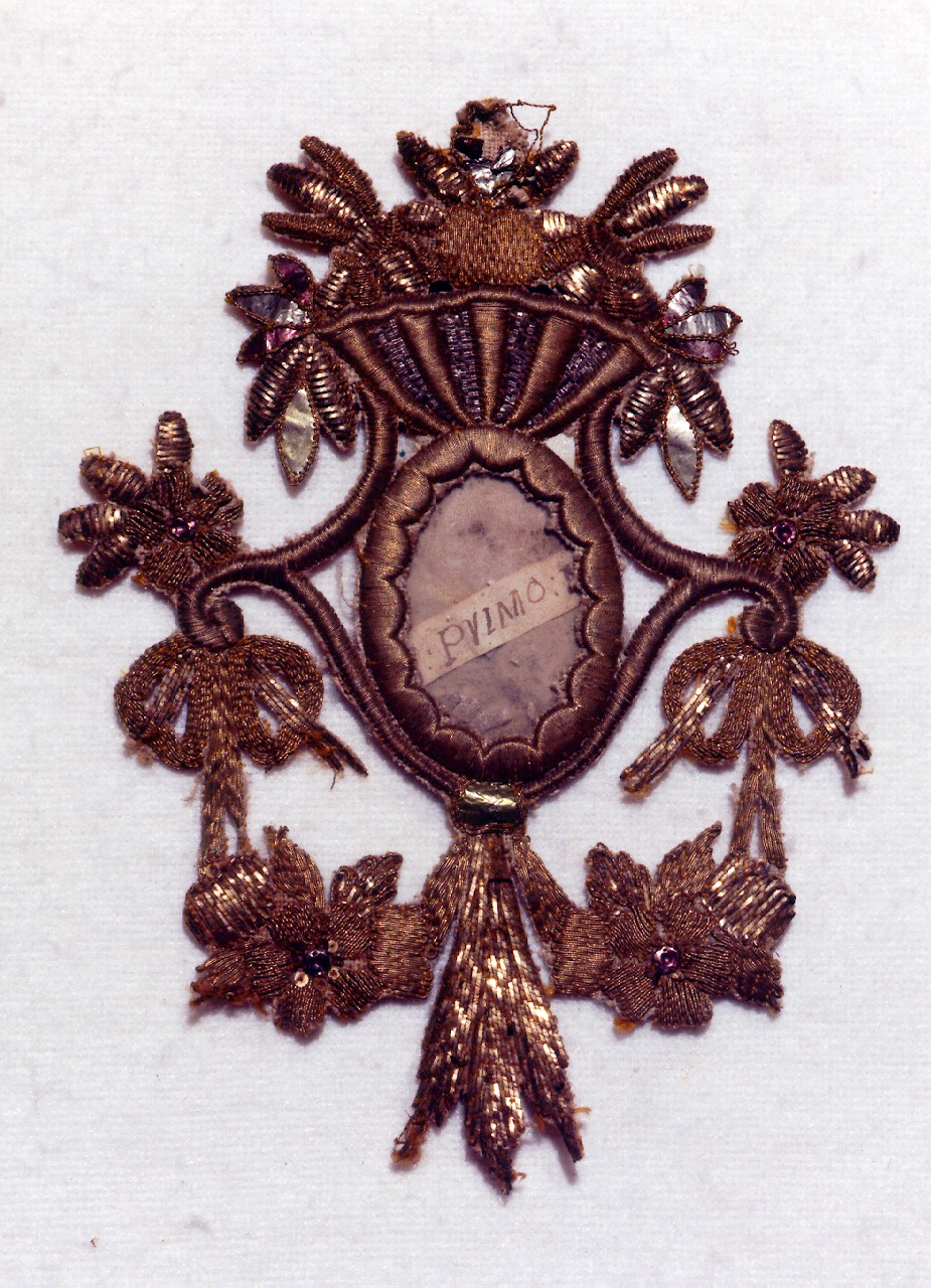 reliquiario - a capsula - manifattura siciliana (Seconda metà sec. XVIII)