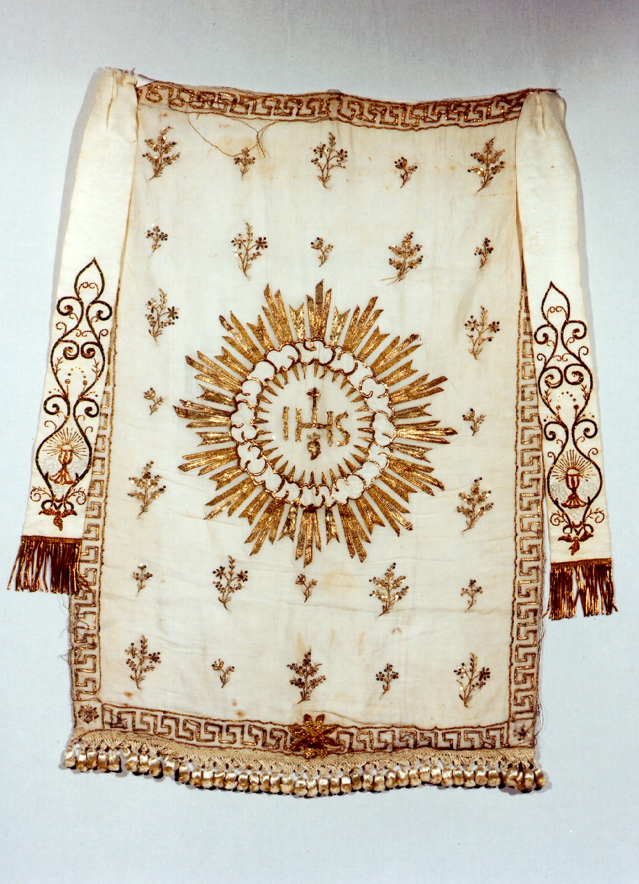 stendardo processionale - manifattura siciliana (sec. XIX)