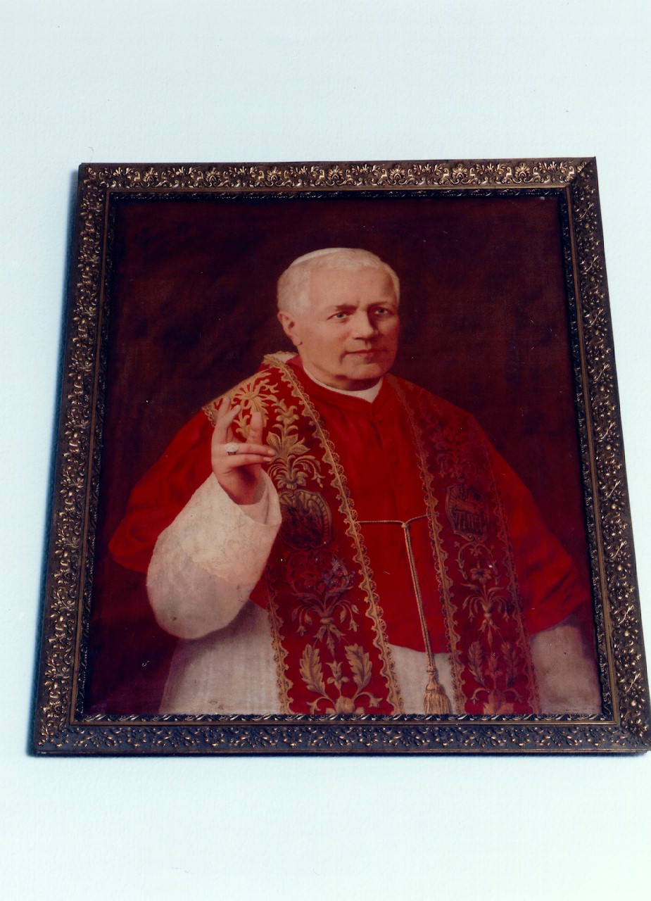 ritratto del papa Pio X (dipinto) - ambito siciliano (primo quarto sec. XX)