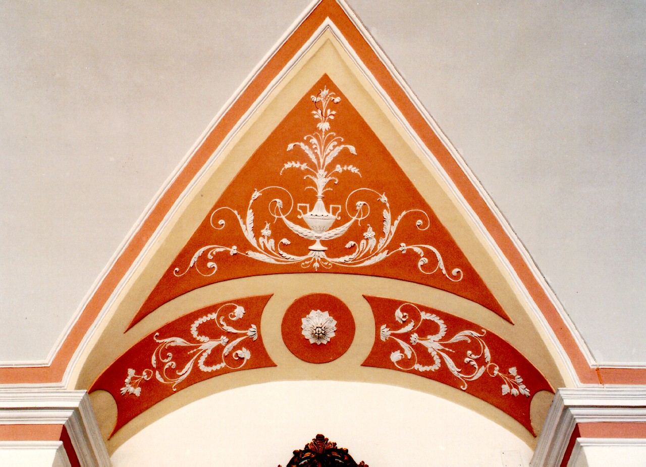 decorazione a rilievo, serie - ambito siciliano (Prima metà sec. XIX)