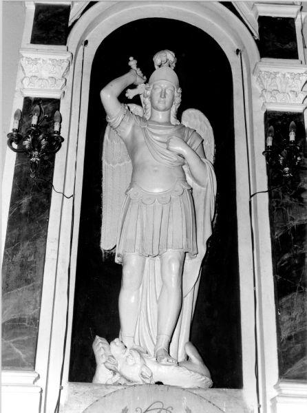 SAN MICHELE ARCANGELO (statua) - ambito toscano (prima metà sec. XX)
