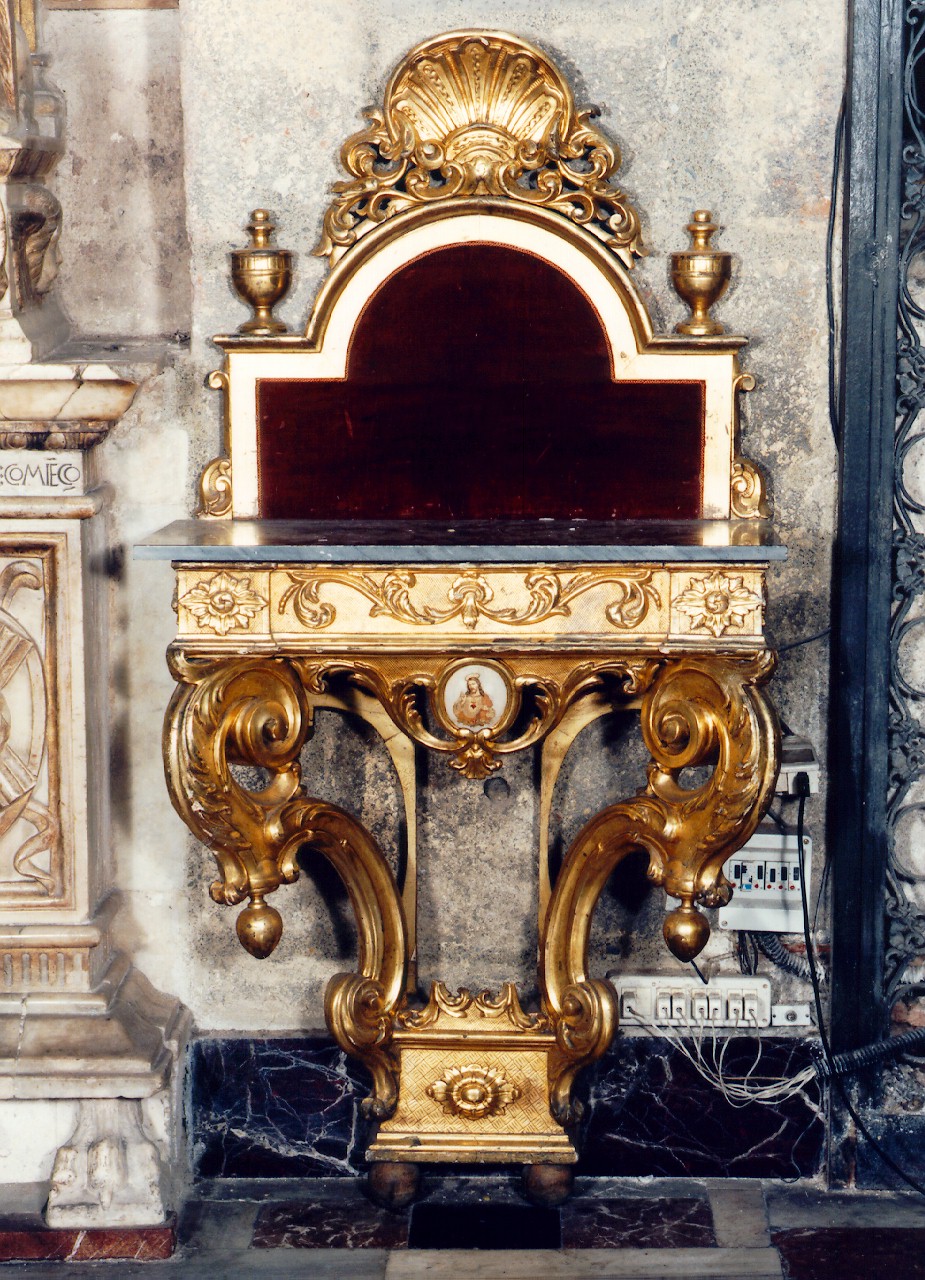 console, serie - produzione siciliana (Seconda metà sec. XVIII)