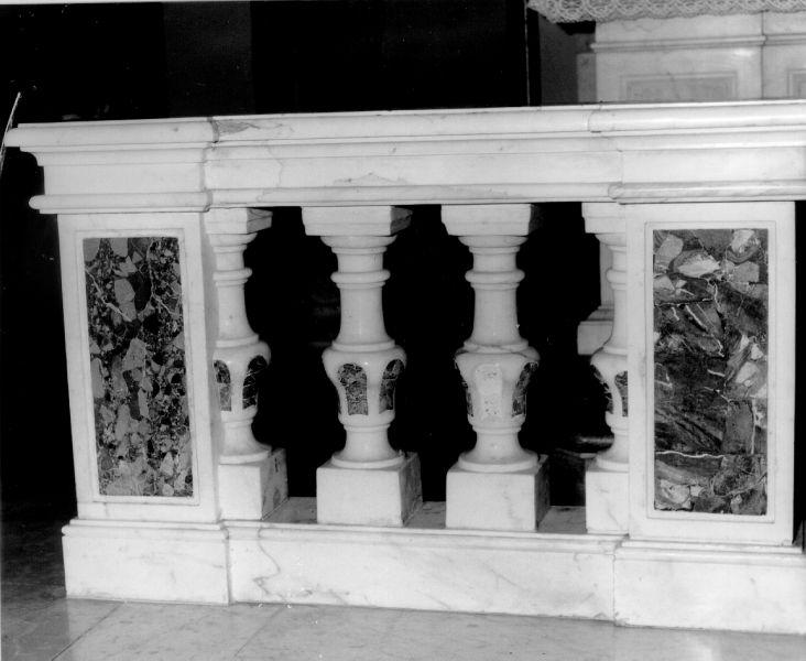 balaustrata, serie - ambito toscano (fine/inizio secc. XIX/ XX)