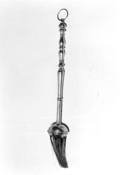 aspersorio - a pennello - bottega lucchese (metà sec. XVIII)