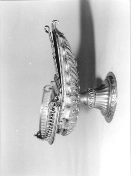 navicella portaincenso - a galeone di Pellegrini Antonio Maria (sec. XIX)