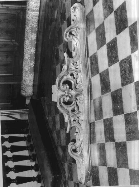 cimasa, serie - bottega toscana (seconda metà sec. XVIII)