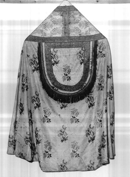 piviale - manifattura italiana (seconda metà sec. XVIII)