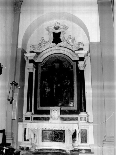 altare - ambito lucchese (fine/inizio secc. XVII/ XVIII)