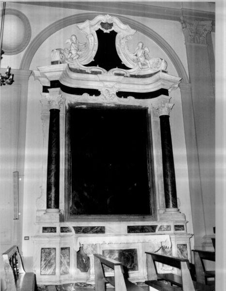 altare - ambito lucchese (fine/inizio secc. XVII/ XVIII)