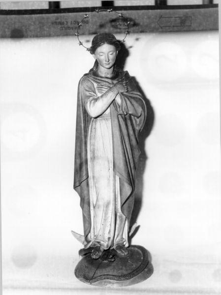 Immacolata Concezione (statua) - ambito lucchese (sec. XX)