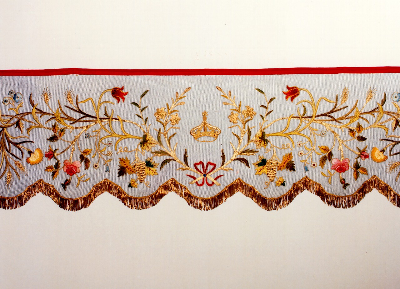 guarnizione di tovaglia d'altare - manifattura siciliana (primo quarto sec. XX)