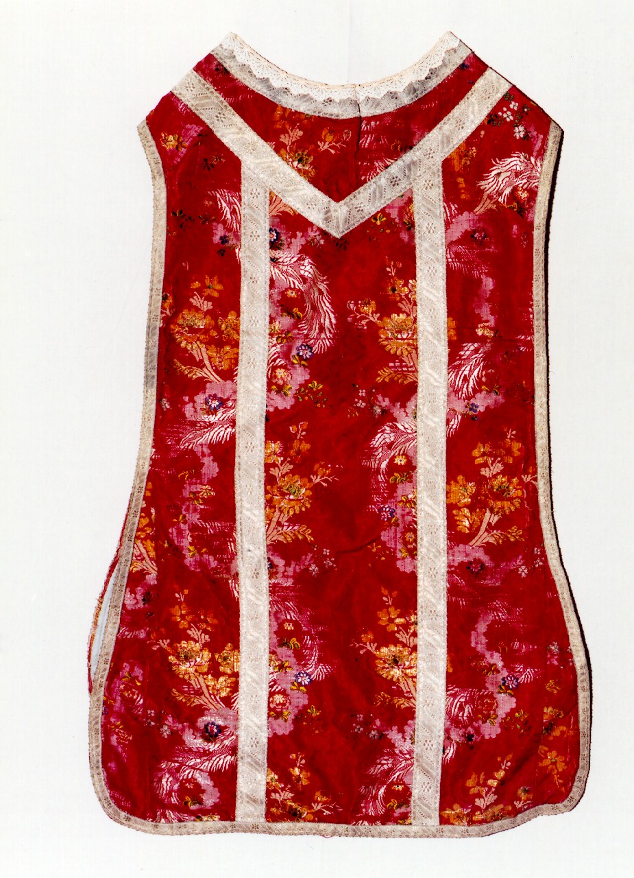 pianeta - manifattura siciliana (ultimo quarto sec. XVIII)