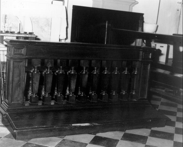 inginocchiatoio - bottega lucchese (fine sec. XVIII)