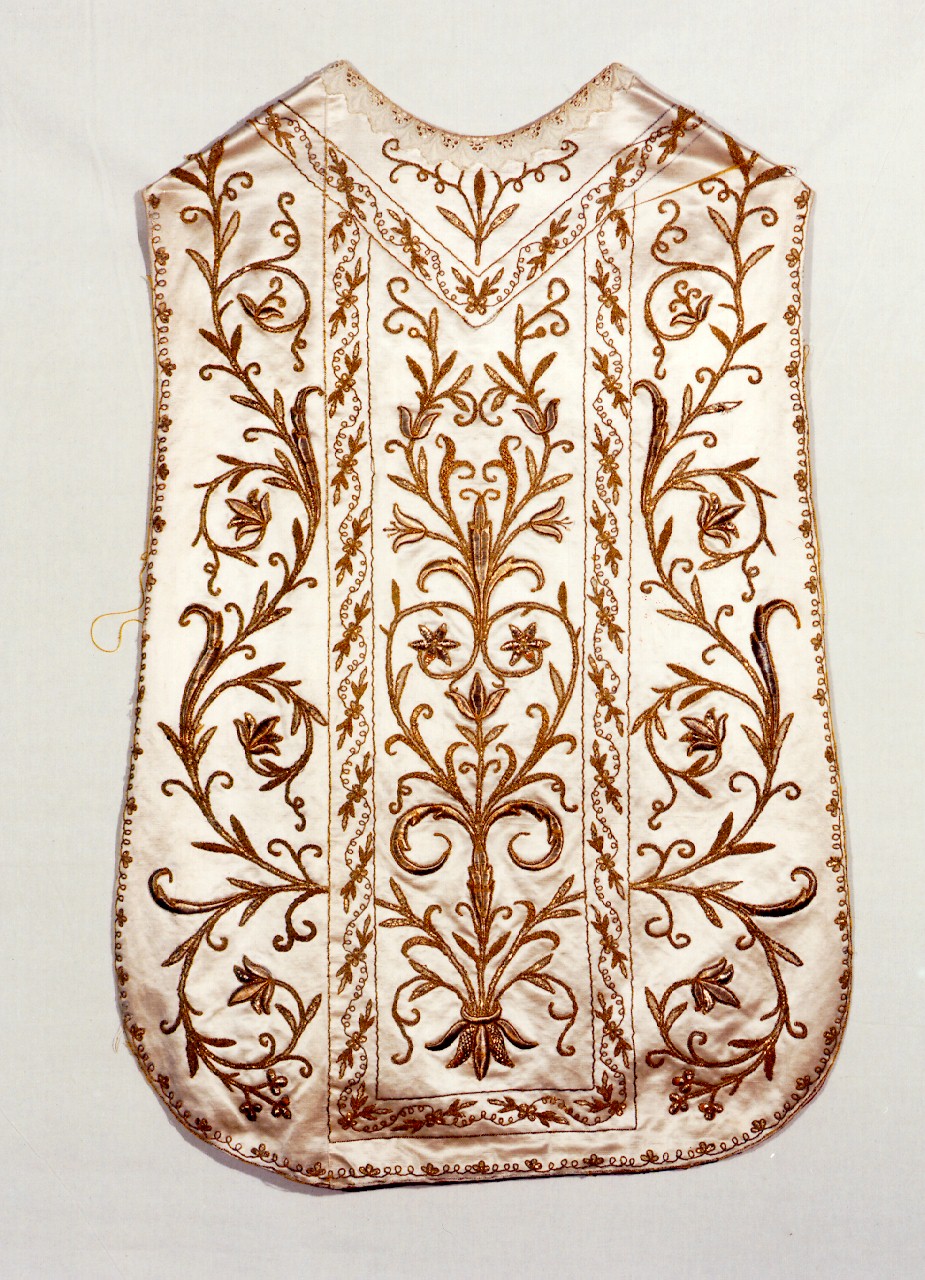 pianeta - manifattura siciliana (Seconda metà sec. XIX)