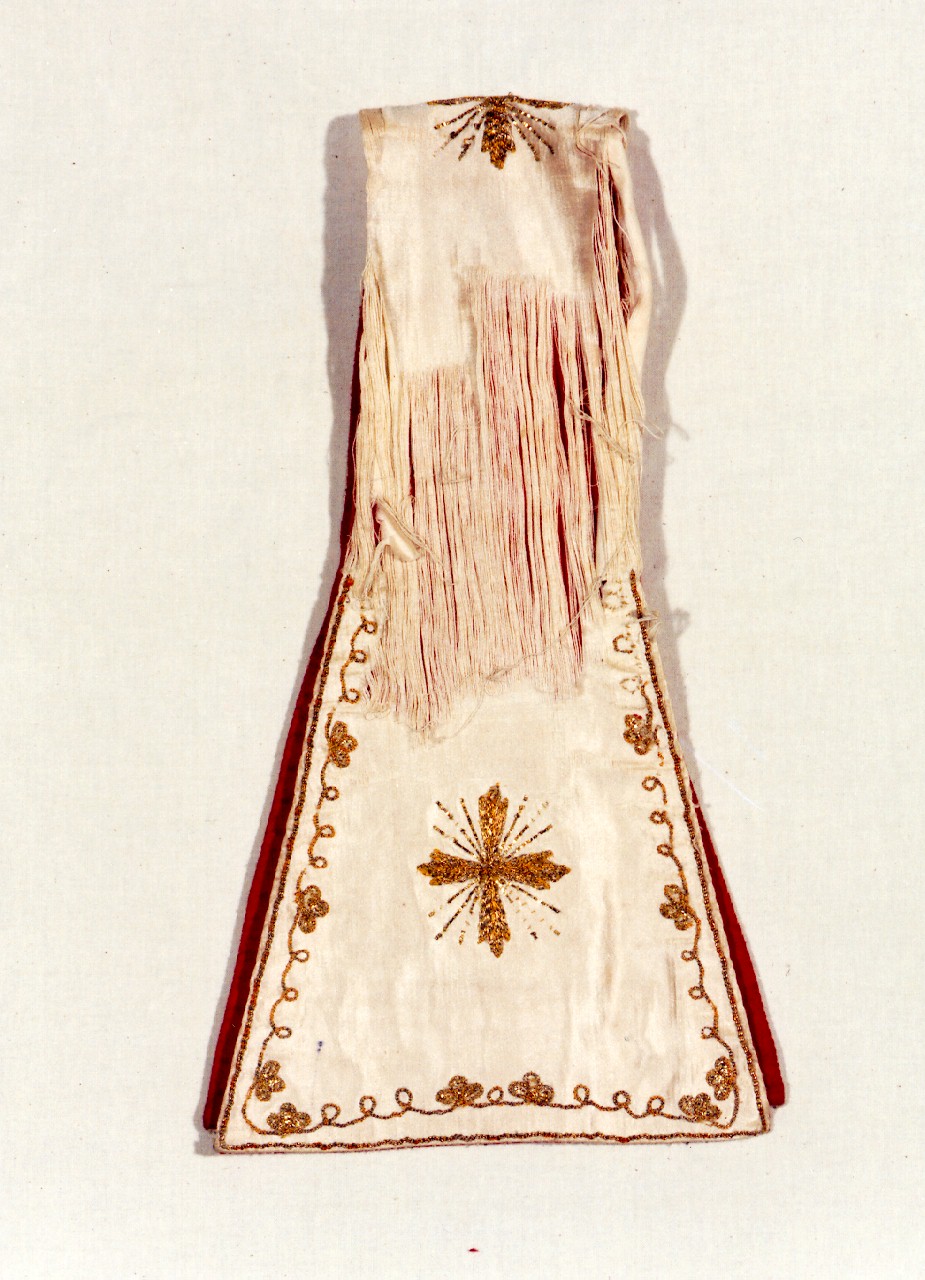 manipolo - manifattura siciliana (Seconda metà sec. XIX)