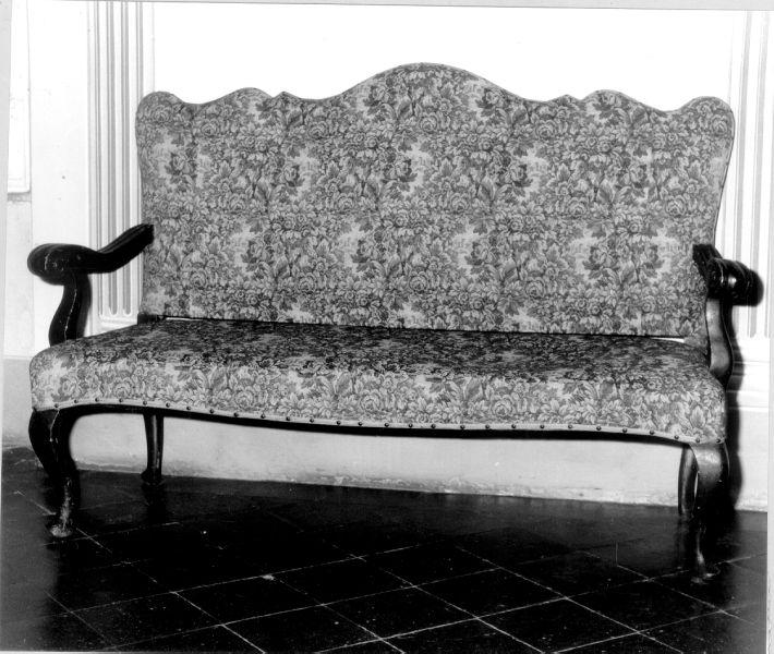 divano - manifattura italiana (fine sec. XVIII)