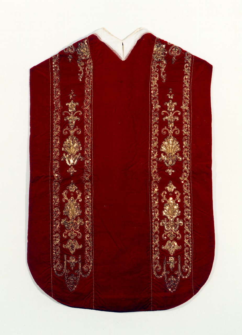 pianeta - manifattura siciliana (Prima metà sec. XIX)