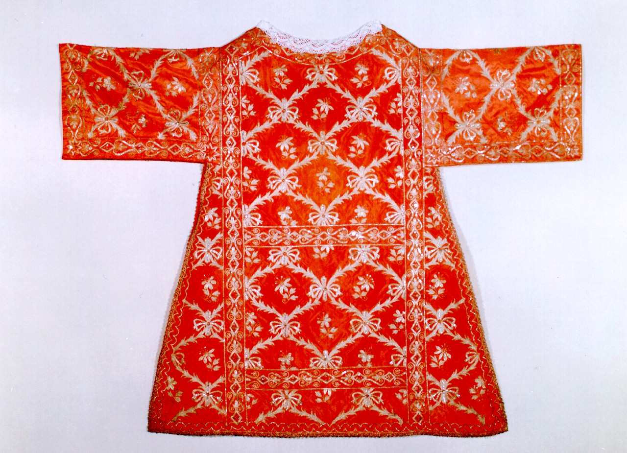 dalmatica, serie - manifattura siciliana (Seconda metà sec. XVIII)