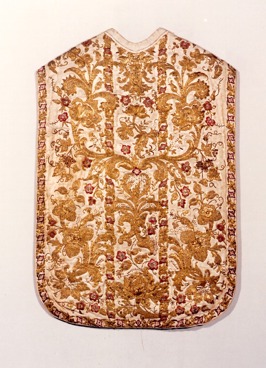 pianeta - manifattura siciliana (Prima metà sec. XVIII)