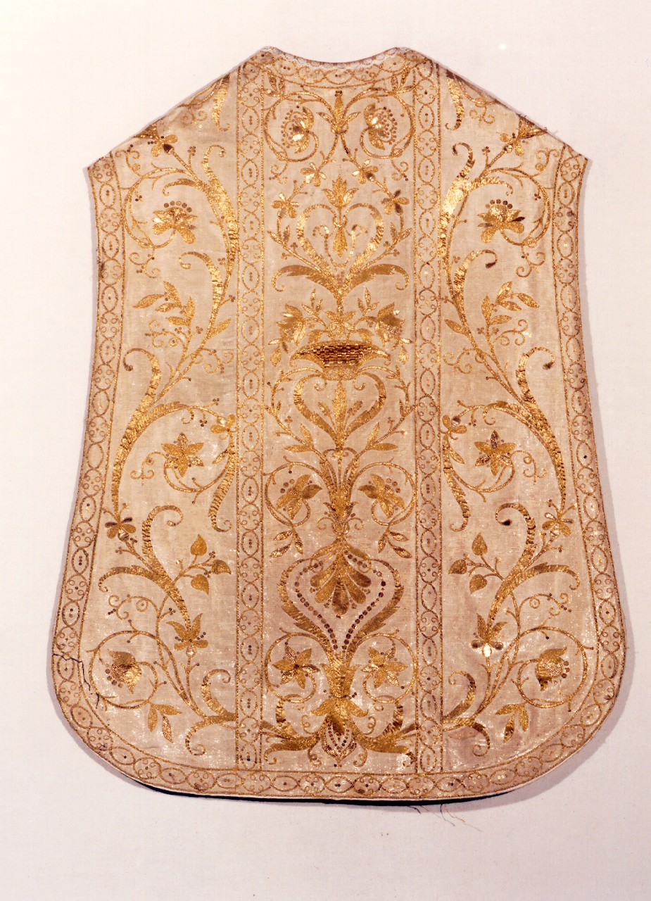 pianeta - manifattura siciliana (Prima metà sec. XIX)