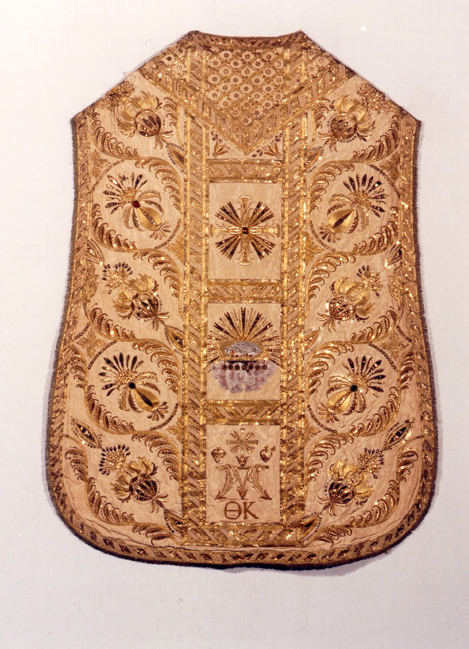 pianeta - manifattura siciliana (Prima metà sec. XIX)